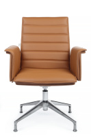 Изображение кресло rv design rubens-st (c1819-2) кожа светло-коричневая